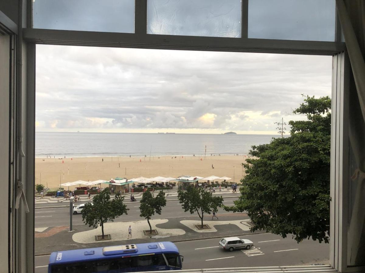 Frente Mar De Copacabana Lägenhet Rio de Janeiro Exteriör bild