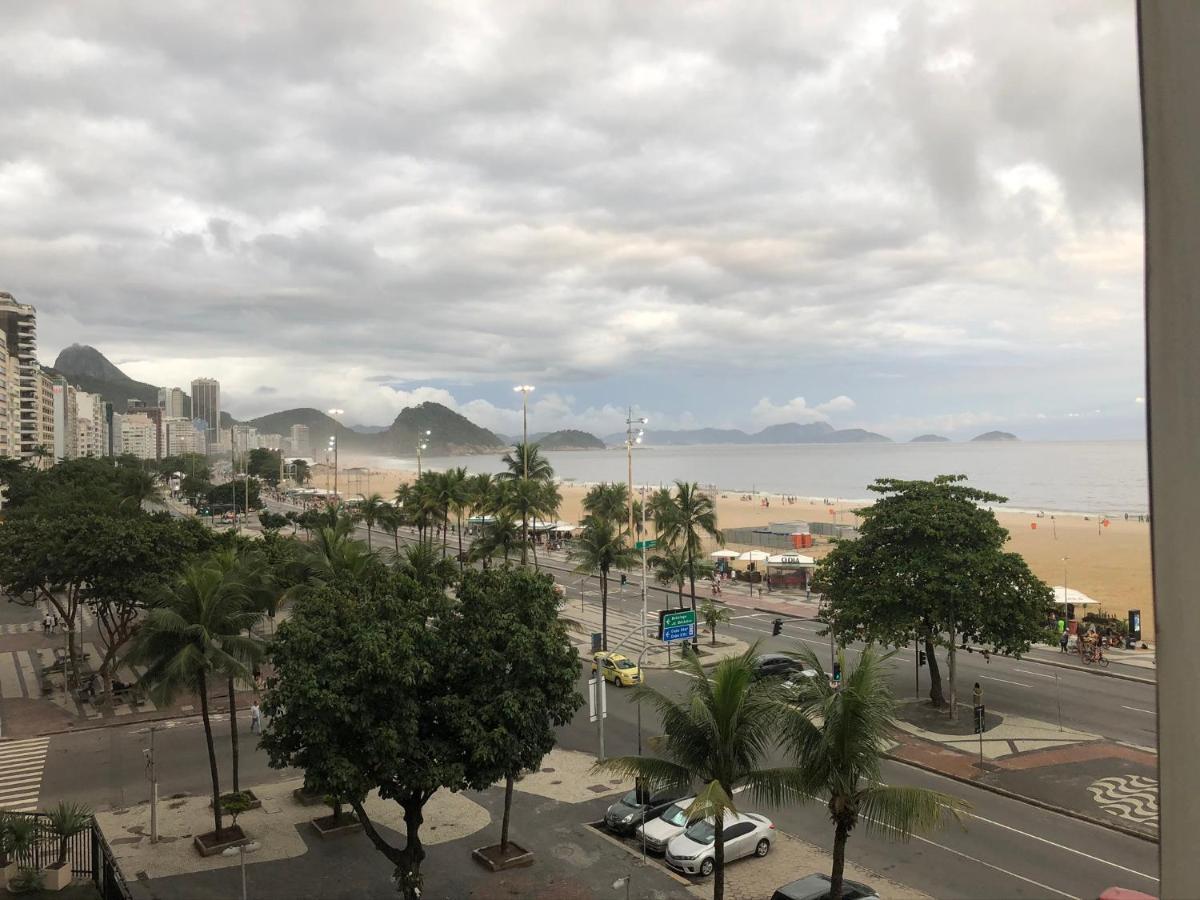 Frente Mar De Copacabana Lägenhet Rio de Janeiro Exteriör bild