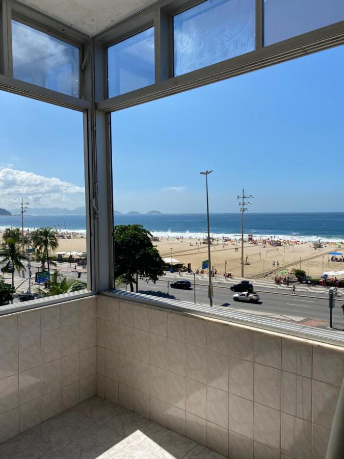 Frente Mar De Copacabana Lägenhet Rio de Janeiro Exteriör bild